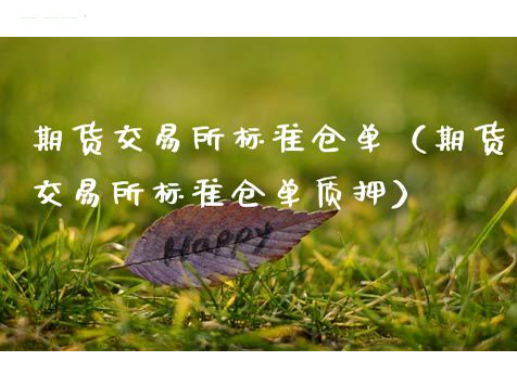 标准仓单